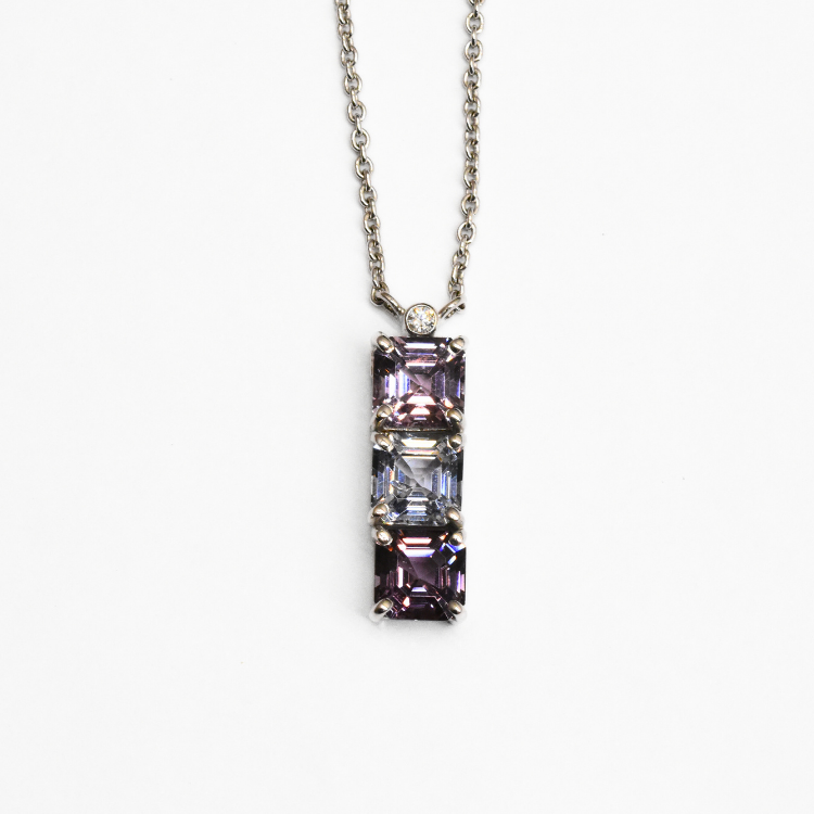 Picture of Spinel & Diamond Necklace